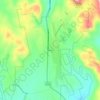 Berne topographic map, elevation, terrain