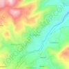 Wadiyagoda topographic map, elevation, terrain