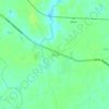 Shafipur topographic map, elevation, terrain