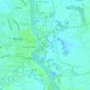 Buhangin topographic map, elevation, terrain