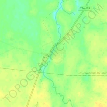 Володаровка topographic map, elevation, terrain