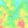 La Barboire topographic map, elevation, terrain