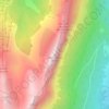 Mont Gerbier topographic map, elevation, terrain