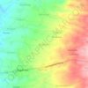 Banyusari topographic map, elevation, terrain