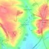 Lower Swell topographic map, elevation, terrain
