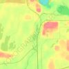 Kelly Lake topographic map, elevation, terrain