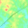Pritchett topographic map, elevation, terrain