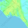 Taft topographic map, elevation, terrain