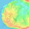 Le Pré Bellet topographic map, elevation, terrain
