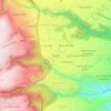 Gualo topographic map, elevation, terrain