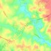 Fingerville topographic map, elevation, terrain