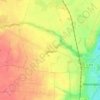 Loickenzin topographic map, elevation, terrain