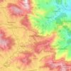 Dhulikhel topographic map, elevation, terrain