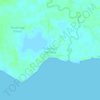 Tuladenggi Sibatang topographic map, elevation, terrain