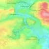 Llandough topographic map, elevation, terrain
