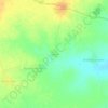 Dasani topographic map, elevation, terrain