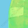Afrique II topographic map, elevation, terrain