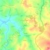 Lauzeraud topographic map, elevation, terrain