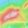 Lachens topographic map, elevation, terrain