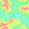 Pruitt topographic map, elevation, terrain