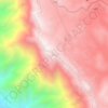 Suqah topographic map, elevation, terrain