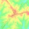 Cross Anchor topographic map, elevation, terrain