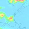 Bunta topographic map, elevation, terrain