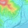 Fontanassa topographic map, elevation, terrain