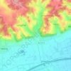 Unterhollerau topographic map, elevation, terrain