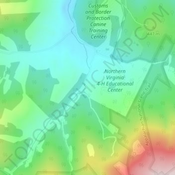 Arco topographic map, elevation, terrain