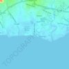 Pooc topographic map, elevation, terrain