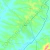 Inisa topographic map, elevation, terrain