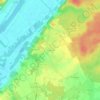 Les Mesliers topographic map, elevation, terrain