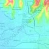 Gunungsari topographic map, elevation, terrain