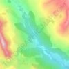 Jadis topographic map, elevation, terrain