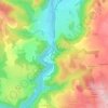 Tachon topographic map, elevation, terrain