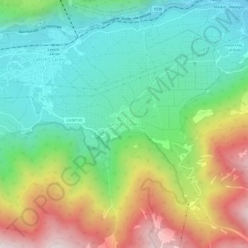 Tarsch - Tarres topographic map, elevation, terrain