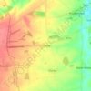 Stainby topographic map, elevation, terrain