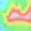 Перевалка topographic map, elevation, terrain