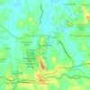 Panagoda West topographic map, elevation, terrain