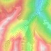 Ambria topographic map, elevation, terrain