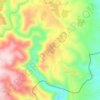 Ibei HaNahal topographic map, elevation, terrain