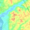 Chaneyville Farm Estates topographic map, elevation, terrain