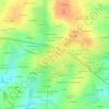 La Bastille topographic map, elevation, terrain