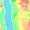 Laisvall topographic map, elevation, terrain