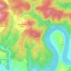 Taco topographic map, elevation, terrain