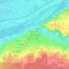 Clos des Ursulines topographic map, elevation, terrain