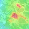 Jewell Hill topographic map, elevation, terrain