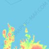 Nordre Repøya topographic map, elevation, terrain