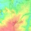 Tremeal topographic map, elevation, terrain